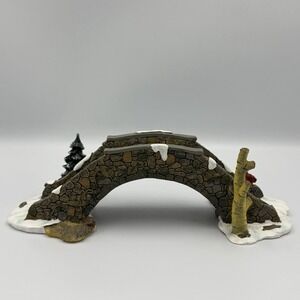 Vtg 2000 Lemax Village Collection Olde Stone Bridge
